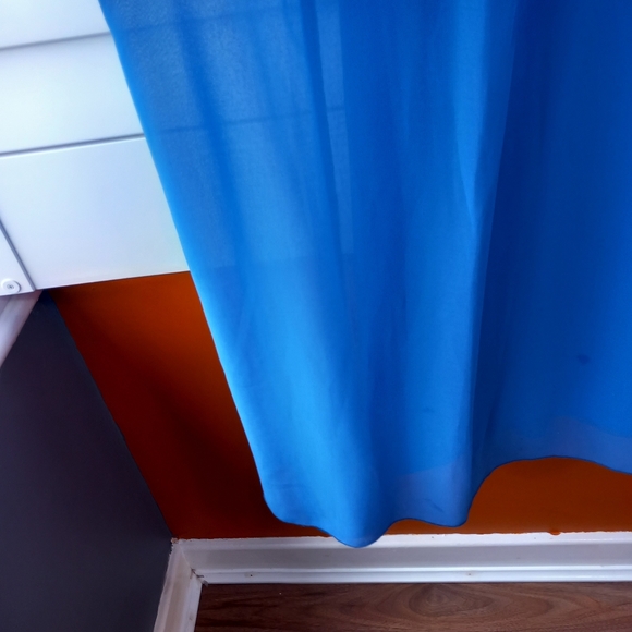 Quiz Floaty Dress Cobalt Blue Size 10 Strappy Embellished Prom Wedding Cruise - Picture 9 of 16